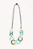 MARTINA ACRYLIC LINK LONG NECKLACE