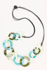 MARTINA ACRYLIC LINK LONG NECKLACE