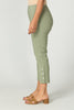 CHAUCER 7/8 BUTTON HEM PANT