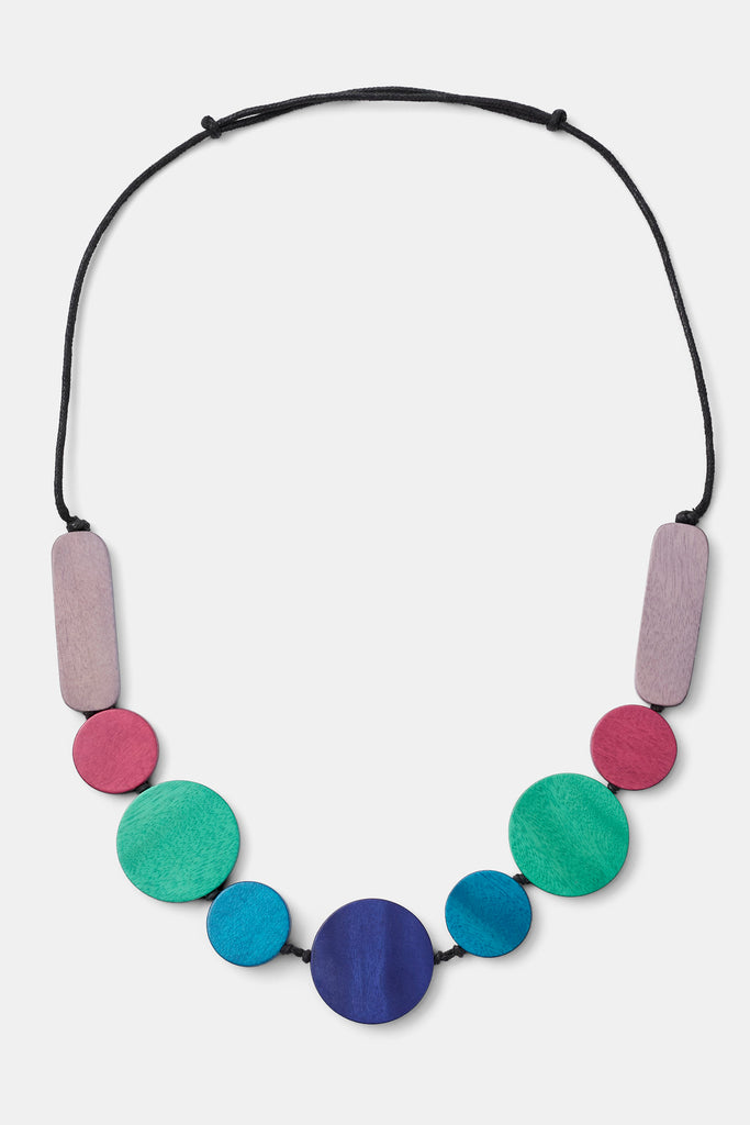 Breen Wooden Necklace