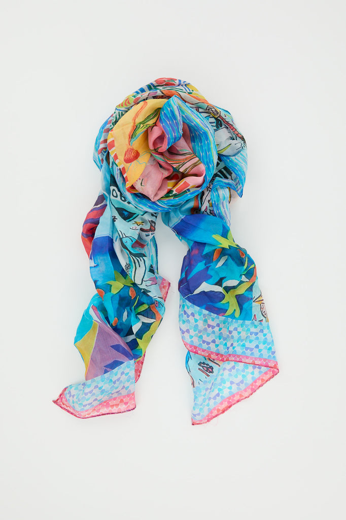 NICOLE SILK SCARF