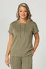 Zen Relaxed Short Sleeve Top