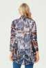 NAOMI PRINTED MESH CARDIGAN