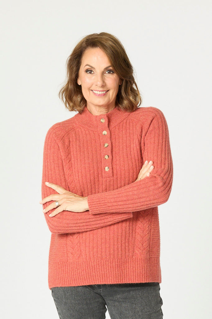 PARKVILLE BUTTON SWEATER