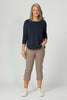 VIBE STRETCH EYELET CROP PANT