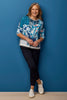 Lesley 3/4 Sleeve Relaxed Top