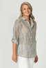 WAVY STRIPE 3/4 SLV SHIRT