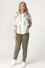 Oasis Print Zip Up Jacket