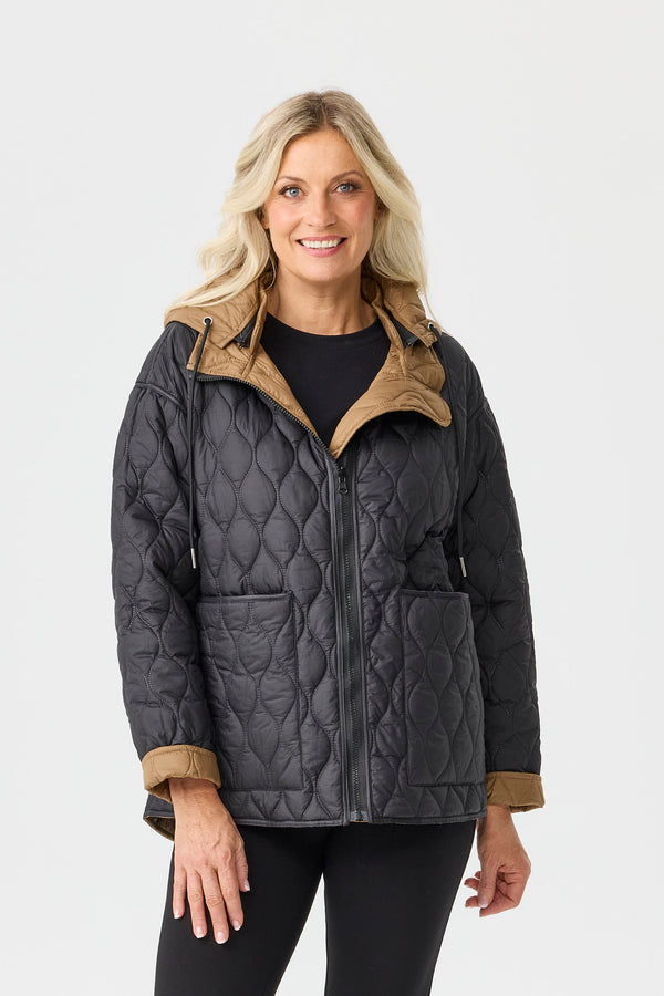 Elements Reversible Quilt Jacket