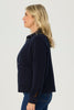 NEVIS TEXTURED COLLAR JACKET