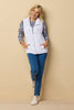 Lakeshore Zip Up Ruched Vest