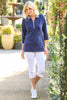 Vibe Stretch Eyelet Crop Pant