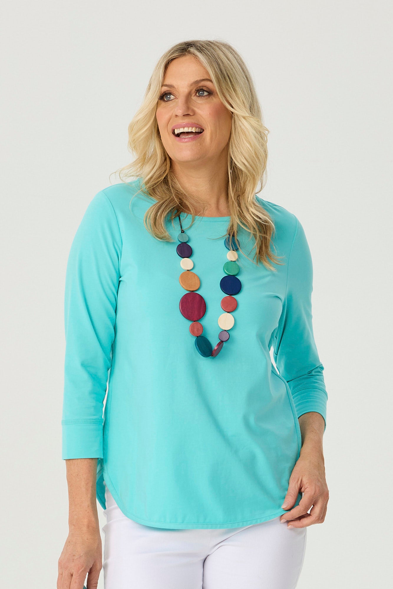 ETERNITY MODAL/COTTON 3/4 SLV TOP