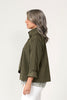 Fontana Crop Wrap Jacket