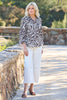Darcy 7/8 Zip Wide Leg Jean