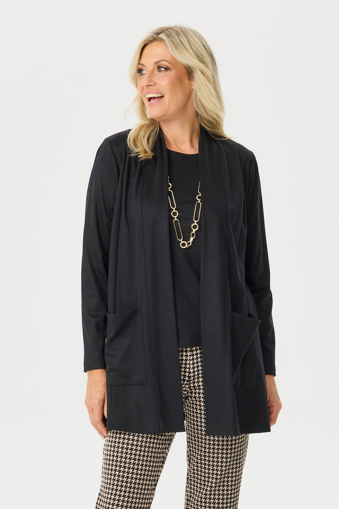 Hedrena Interlock Pocket Cardigan