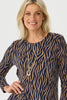 Morvell Pleat Back Long Sleeve Top