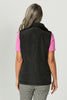 LAKESHORE ZIP UP RUCHED VEST