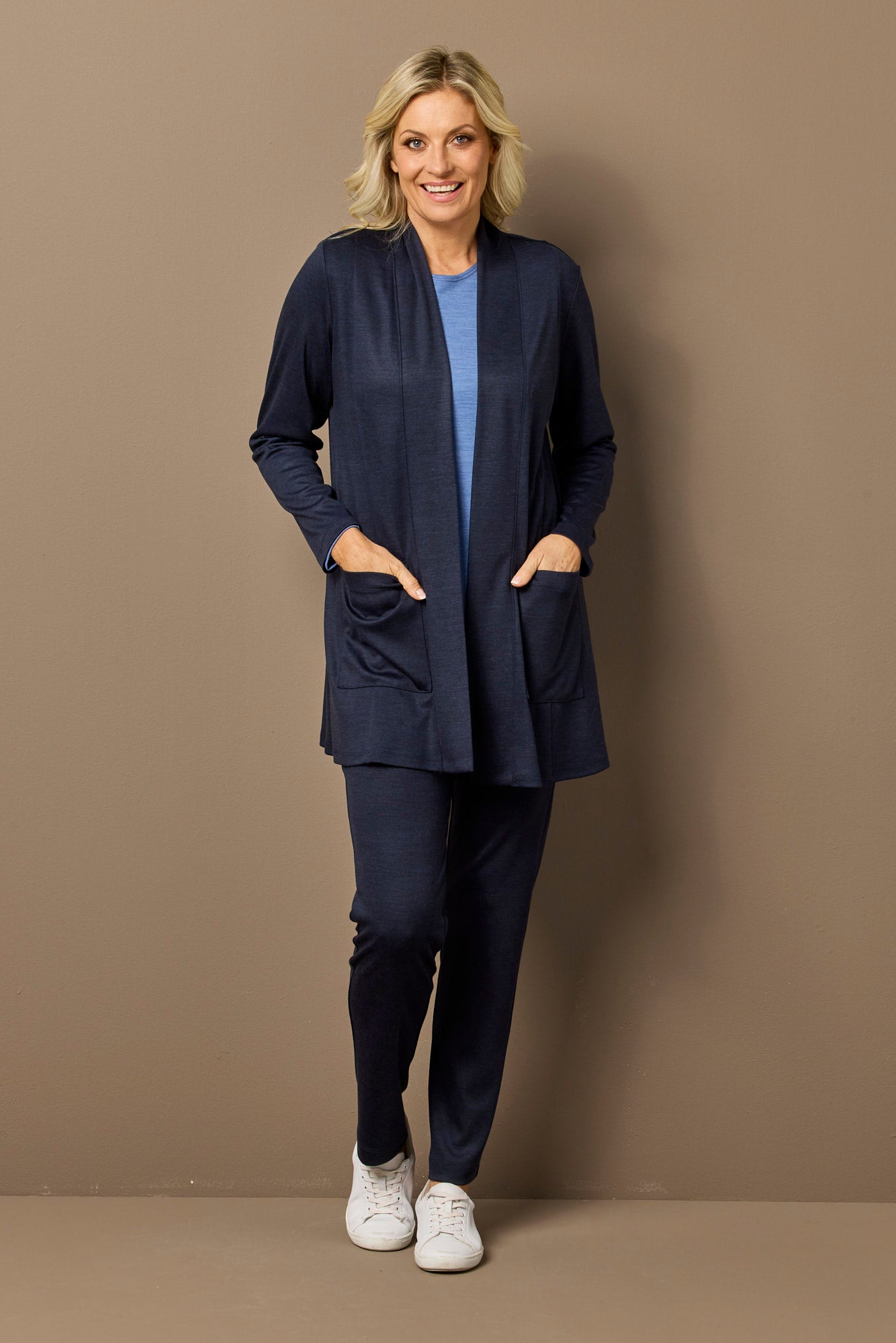 Hedrena Interlock Pocket Cardigan