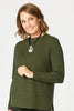 HEIDE MERINO CREW NECK SWEATER