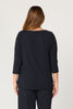 TEMPEST BOAT NECK 3/4 SLV TOP