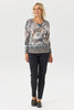 Raquel Long Sleeve Burnout Top