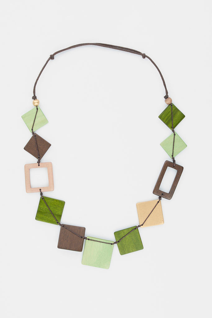 Seren Wooden Necklace