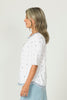 Addison Elbow Sleeve Spot Top
