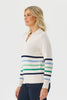 Kelsey Stripe Long Sleeve Sweater