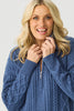 WATSON 1/4 ZIP MERINO SWEATER