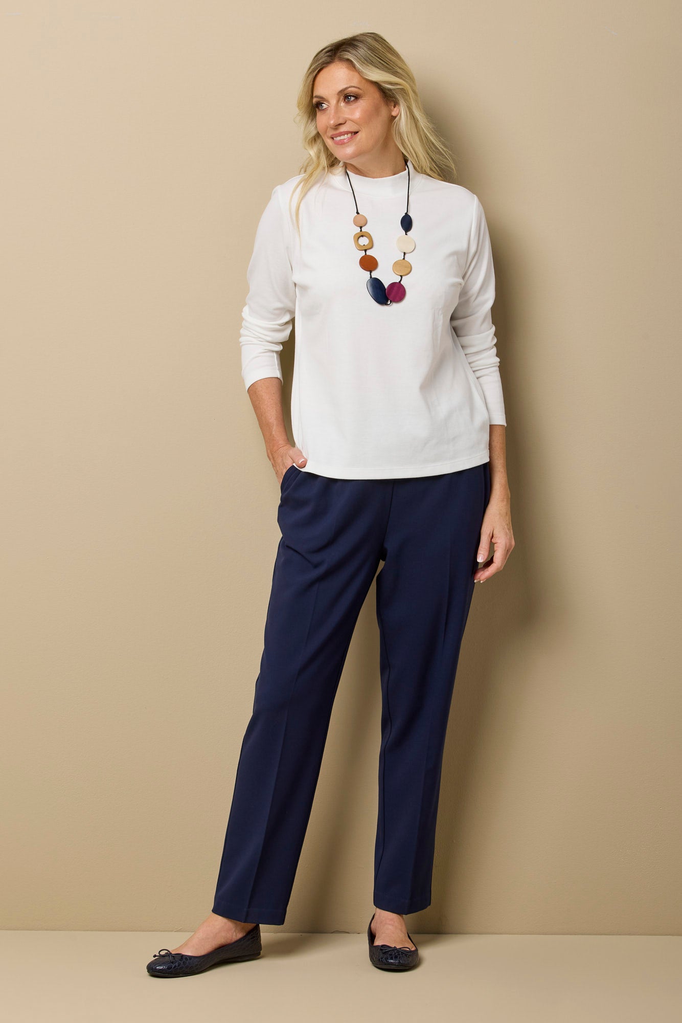 Thelma Twill Warm Pull On Pant