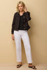 Ari Frayed Detail Jacket