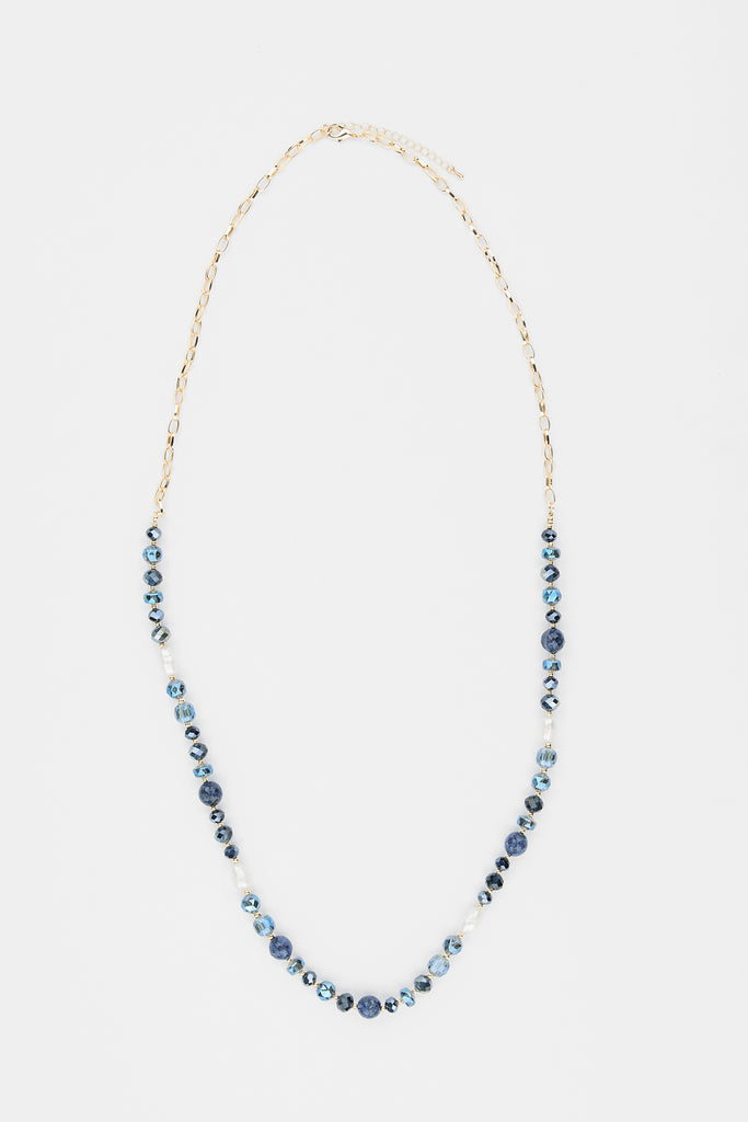 Priya Beaded Long Necklace