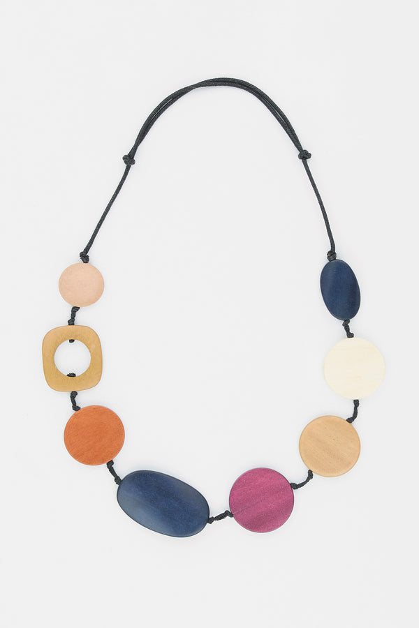 Renata Wooden Necklace