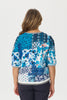 Lesley 3/4 Sleeve Relaxed Top