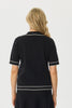 Redding Pointelle Short Sleeve Button Cardi