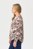 Suebelle Pleat Back Long Sleeve Top