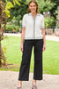 Redding Pointelle Short Sleeve Button Cardi