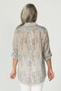 WAVY STRIPE 3/4 SLV SHIRT