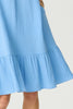 BUBBLE FRILL HEM DRESS