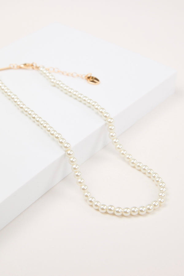 TARAZZO PEARL NECKLACE