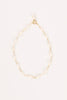 BROOKE FOB PEARL SHORT NECKLACE