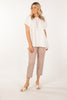 BAYLEE CHECK 7/8 STRETCH  PANT