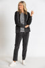VARENA VELOUR ZIP UP JACKET
