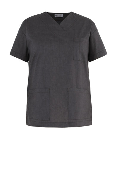 Shop Spirit S s Scrub Top Charcoal in Marle Fella Hamilton