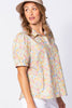 EDEN SHORT PUFF SLEEVE SHIRT