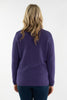 RAY ZIP UP BOBBLE CARDIGAN