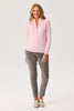 HANNAH ZIP NECK SWEATER