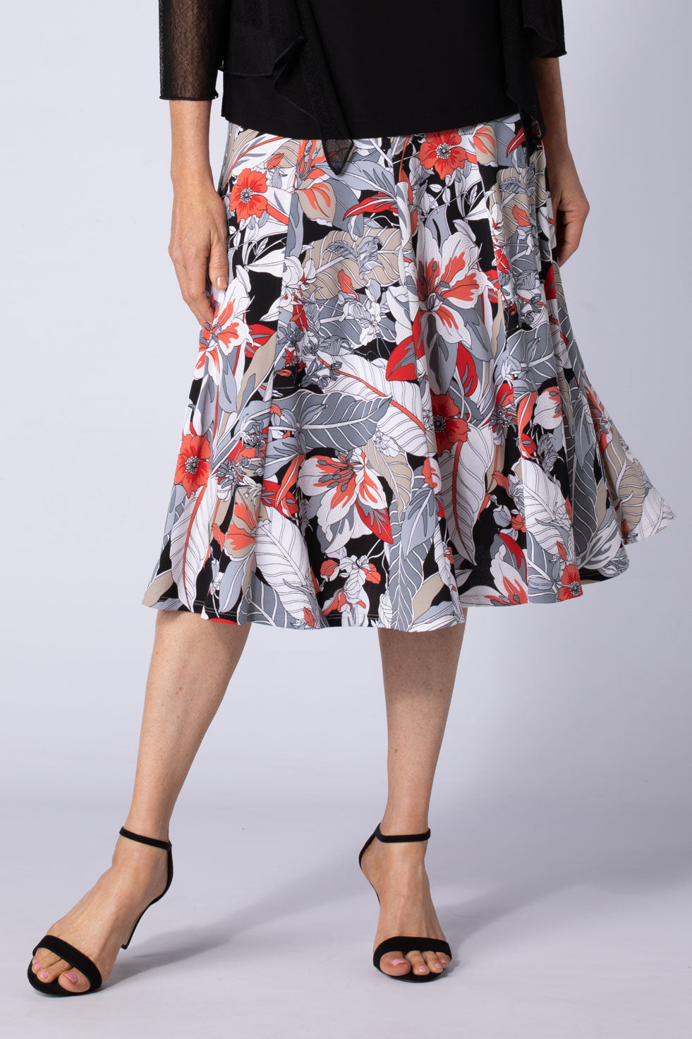 Shop Lancy Basque Gored Skirt in Multi – Fella Hamilton