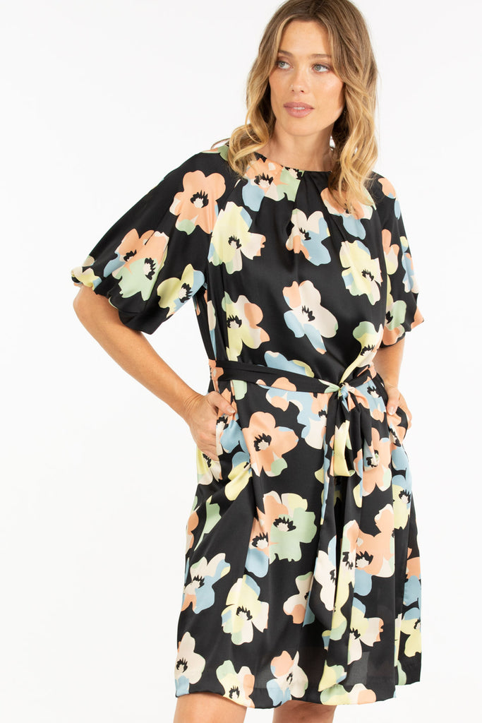 MOD FLORAL DRESS